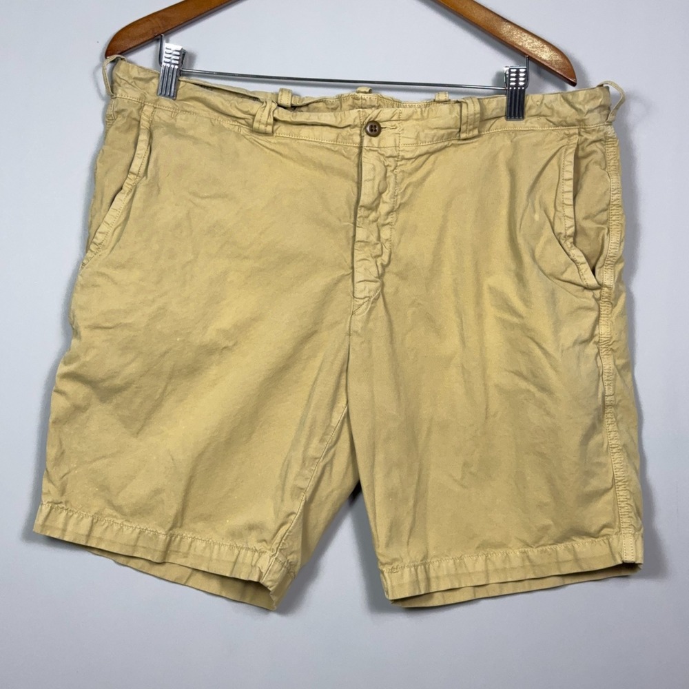 Polo Ralph Lauren Chino Shorts Mens Size 36 Cotton Tan Preppy Khaki
